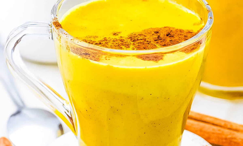 Plant-based golden milk